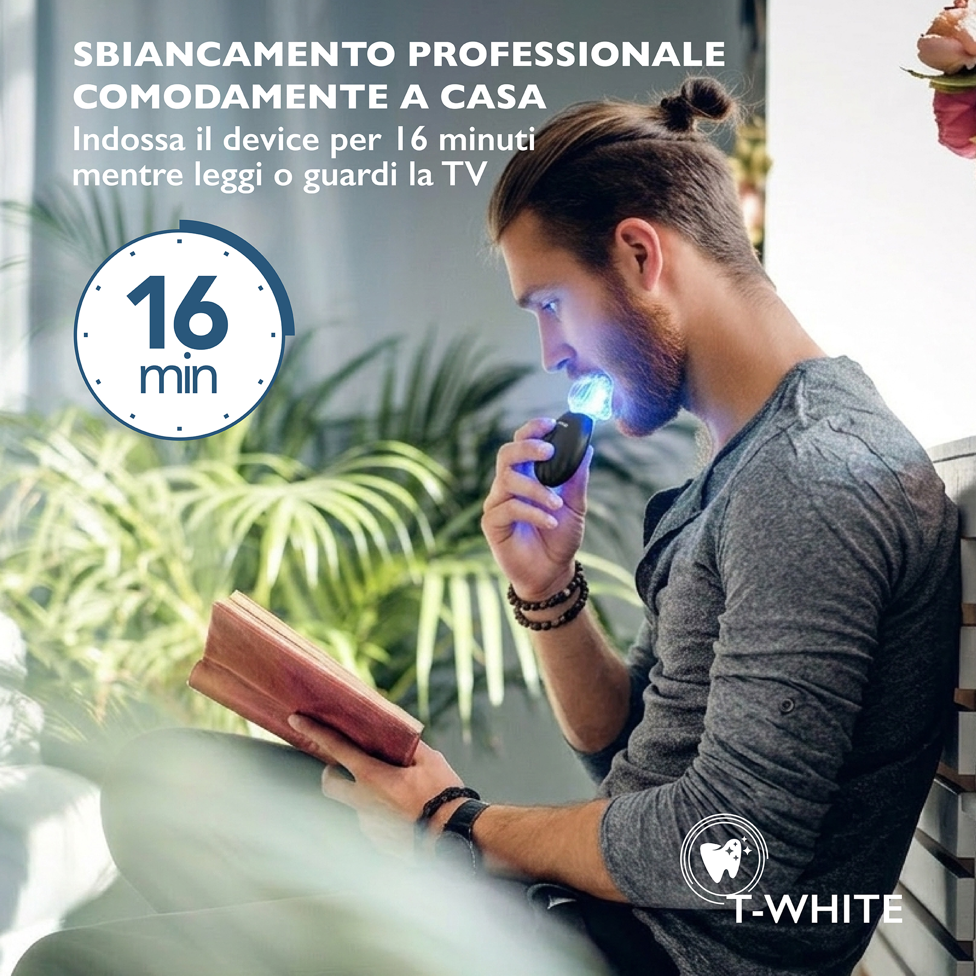 Kit Sbiancante Denti Professionale per Uso Domestico
